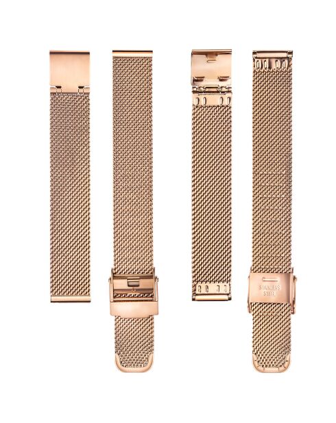 Montre Femme en Acier Sion rose doré