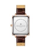 Sion Brown Lederuhr für Damen