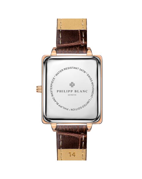 Montre Femme en Cuir Sion marron