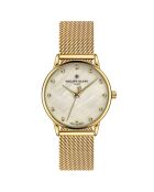 Montre Mixte en Acier Jona dorée