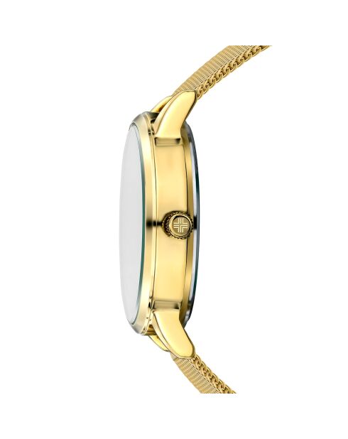 Montre Mixte en Acier Jona dorée