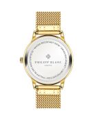 Montre Mixte en Acier Jona dorée