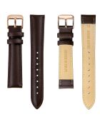 Jona Brown horloge van gemengd leer