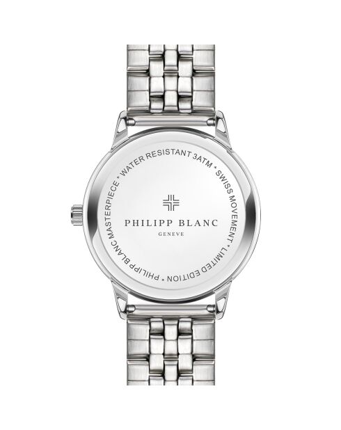 Prilly horloge van gemixt staal en goud