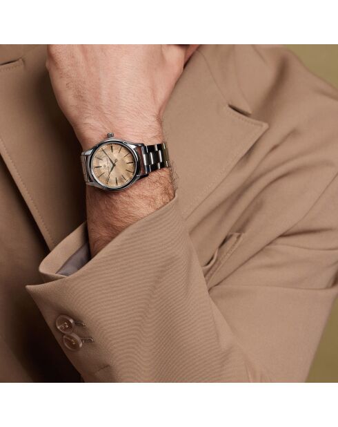 Montre Homme en Acier Worb argentée