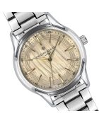 Montre Homme en Acier Worb argentée