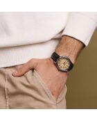 Montre Homme en Cuir Worb noire