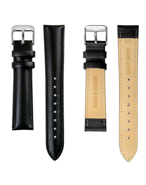 Montre Homme en Cuir Worb noire