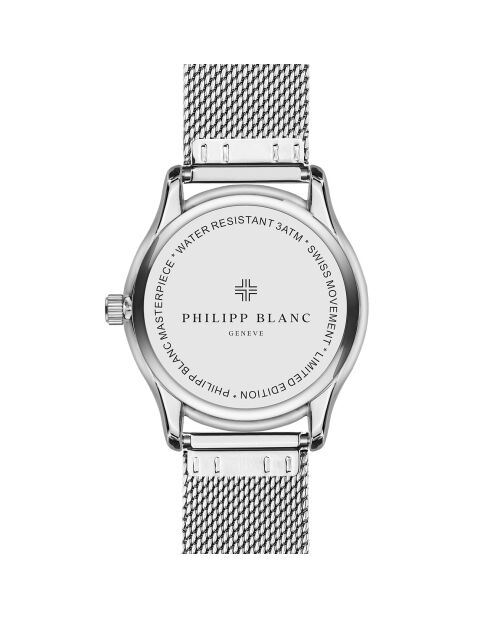 Montre Homme en Acier Emmen argentée