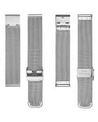 Emmen herenhorloge van zilverstaal