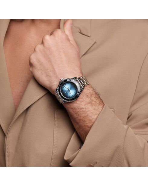 Montre Homme en Acier Onex argentée