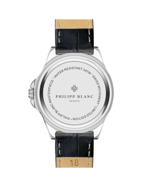 Montre Homme en Cuir Onex noire