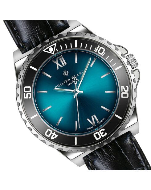 Montre Homme en Cuir Onex noire