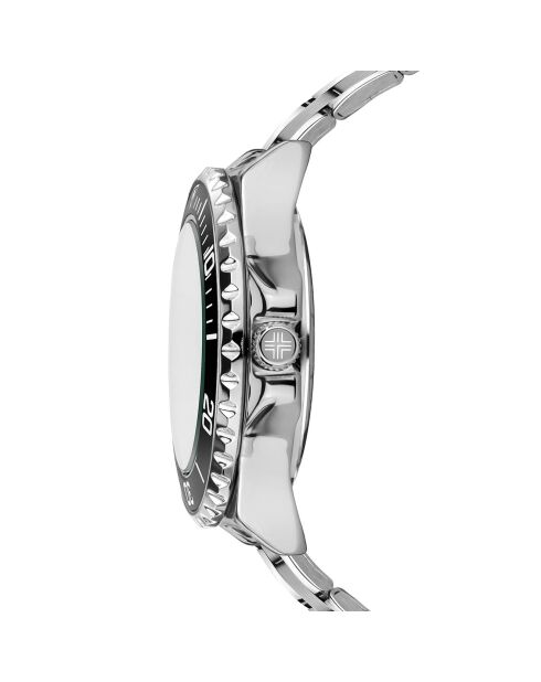 Montre Homme en Acier Wettingen argentée