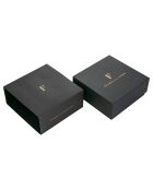 Boucles d'oreilles Danielle  rose doré