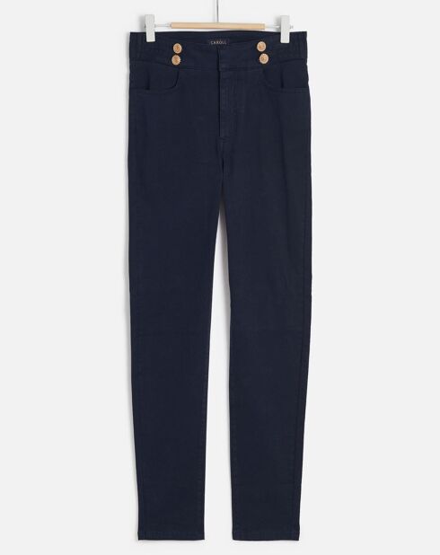 Pantaloni skinny Andover blu marino