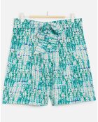 Short Maelo tie & dye vert emeraude