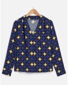 Blusa estampada Didou Klein