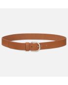 Ceinture en Cuir Olivia camel