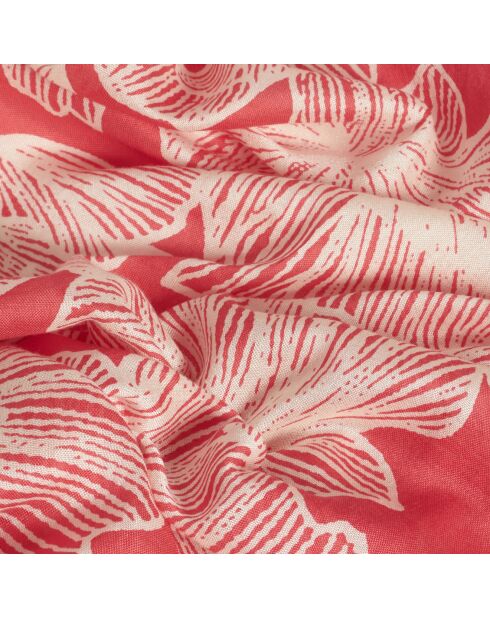 Foulard Norah corail - 70x180 cm