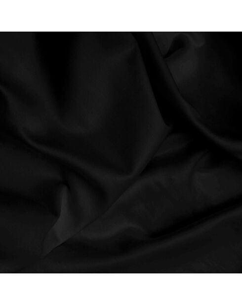 Set copripiumino in raso di cotone nero