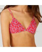 Haut de maillot de bain Trims Marguerites rose