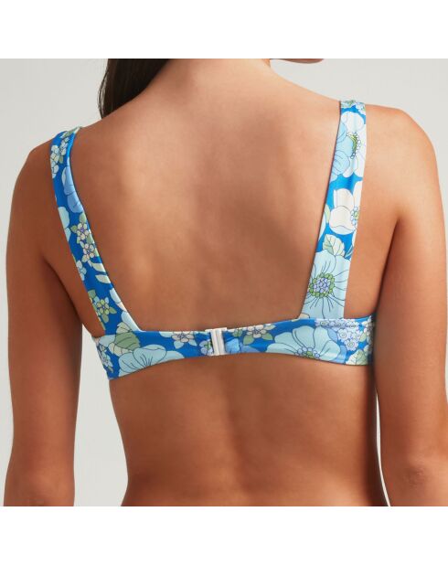 Haut de bikini Balconette Sorrento bleu