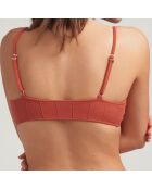 Haut de bikini Lace marron