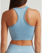 Top de sport bleu