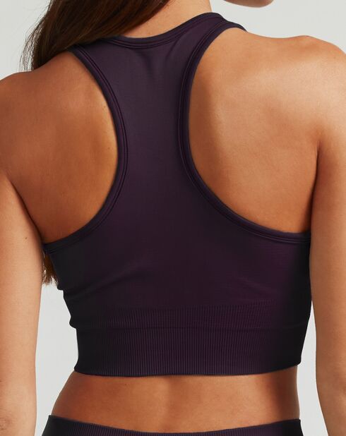 Top de sport marron