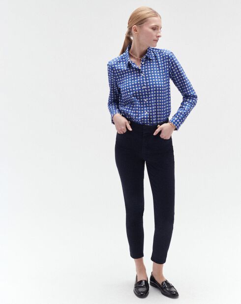 Pantaloni skinny Andover blu marino