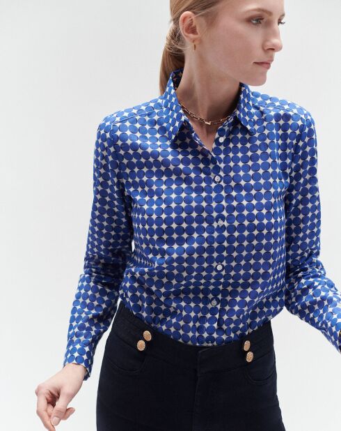 Pantaloni skinny Andover blu marino