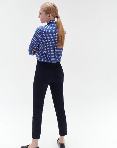 Pantaloni skinny Andover blu marino