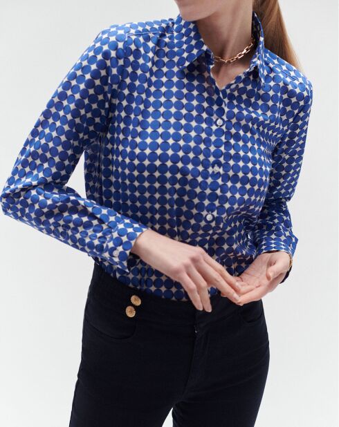 Pantaloni skinny Andover blu marino