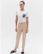 Pantalon Melody taupe