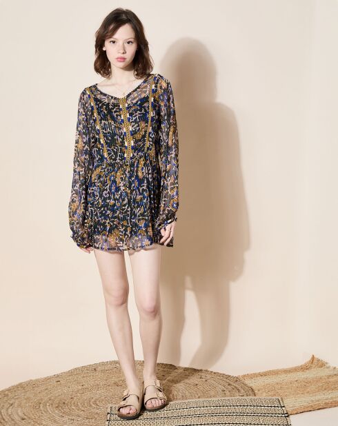Robe Donablue print mara