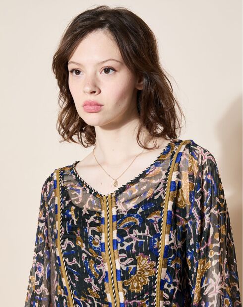 Robe Donablue print mara