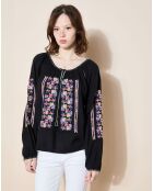 Top en Coton Bio Rosmedina noir