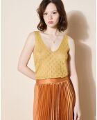 Débardeur Deeplove jaune