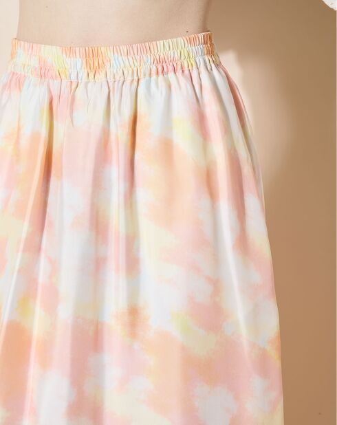 Jupe Polly tie & dye multicolore