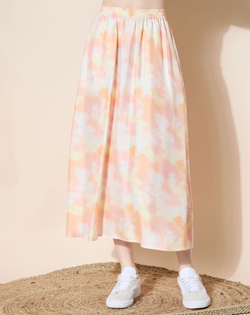Jupe Polly tie & dye multicolore
