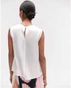 Blouse 100% Soie Grace ivoire