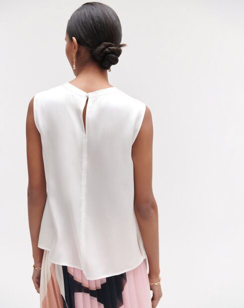 Blouse 100% Soie Grace ivoire