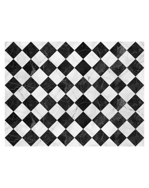 Tapis en vinyle d'intérieur/extérieur Gadir multicolore - 200x266x2.8 cm