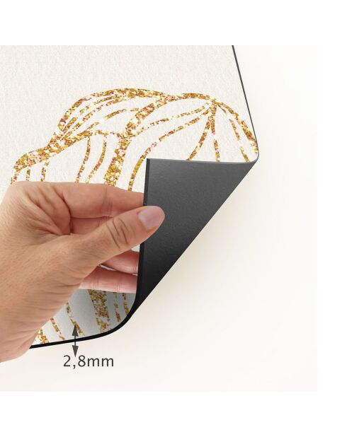 Tapis en vinyle d'intérieur/extérieur Annabella multicolore - 100x160x2.8 cm