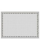 Tapis en vinyle d'intérieur/extérieur Marie multicolore - 140x200x2.8 cm