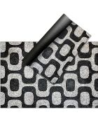 Tapis en vinyle d'intérieur/extérieur Ipanema multicolore - 140x200x2.8 cm