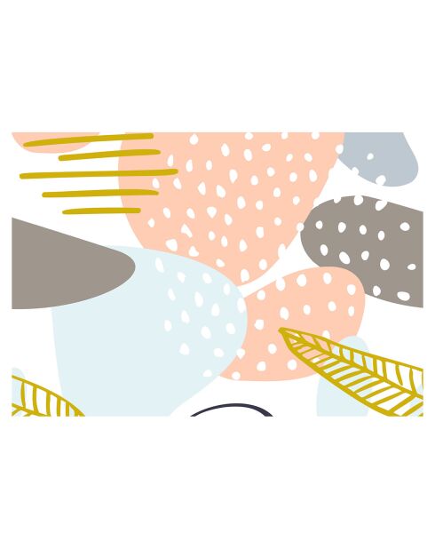 Tapis en vinyle d'intérieur/extérieur Brisa 2 multicolore - 158x229x2.8 cm