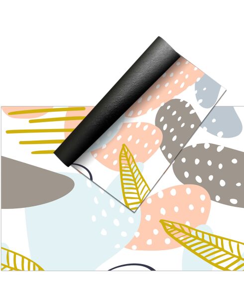 Tapis en vinyle d'intérieur/extérieur Brisa 2 multicolore - 158x229x2.8 cm