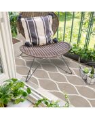 Tapis en vinyle d'intérieur/extérieur Celosía Natural multicolore - 50x140x2.8 cm